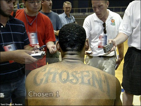 There are many Christians who sport tattoos. But, luckily for him, 